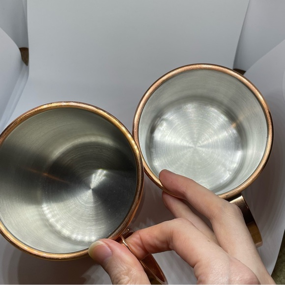 Norwegian Cruise Line Copper Mugs - Set of 2 - Picture 4 of 6